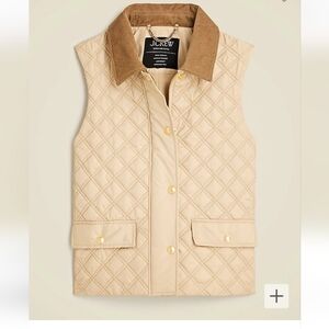 J Crew Quilted Barn Vest